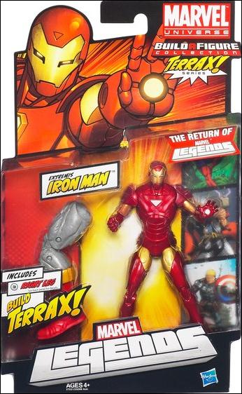 Marvel Legends (Terrax Series) figure 4 Extremis Iron Man