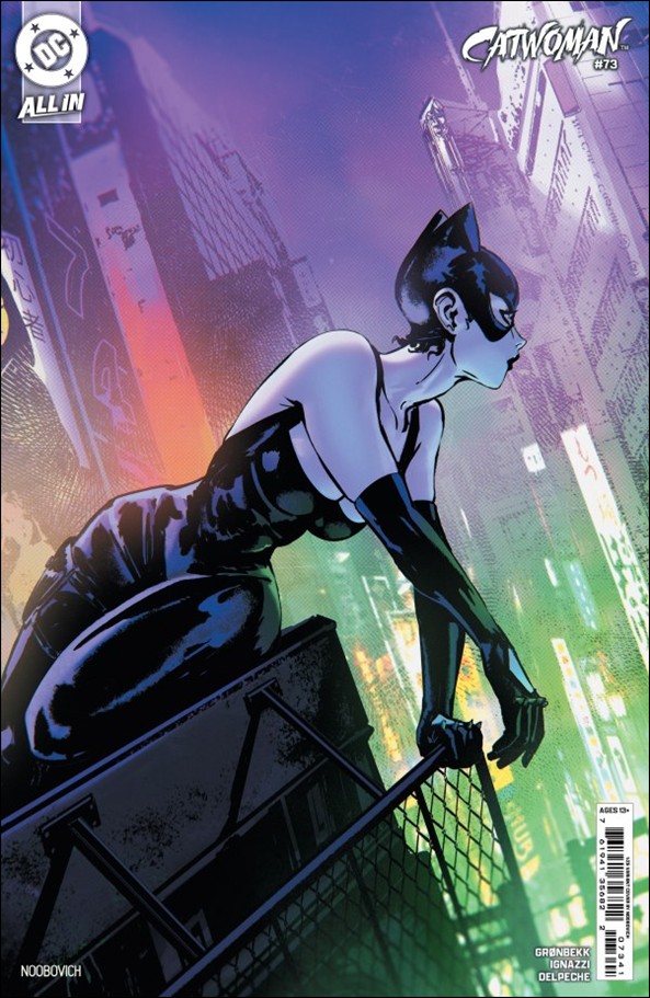 Catwoman (2018) issue 73-E Noobovich 1:25 Cardstock Cover