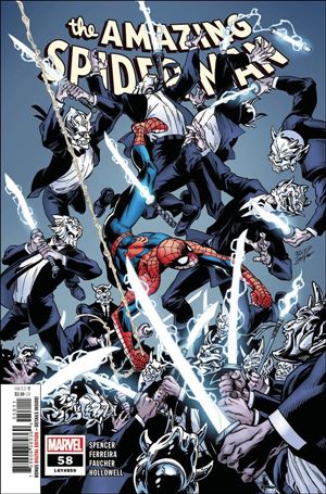 Amazing Spider-Man (2018) issue 58 Mark Bagley Cover