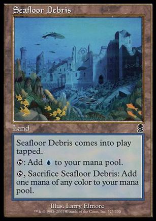 Magic the Gathering: Odyssey (Base Set) card 325 Seafloor Debris