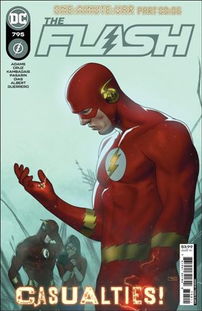Flash (1959) issue 795 Taurin Clarke Cover