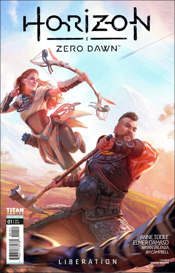 Horizon: Zero Dawn - Liberation issue 1-E Adrian Wilkins Cover