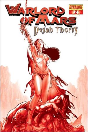 Warlord of Mars: Dejah Thoris issue 2-F Paul Renaud 1:20 Martian Red Cover