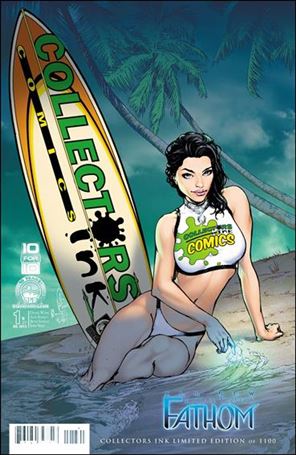 Michael Turner's Fathom (2013) issue 1-D27 Alex Konat Collectors Ink Cover 1/1100