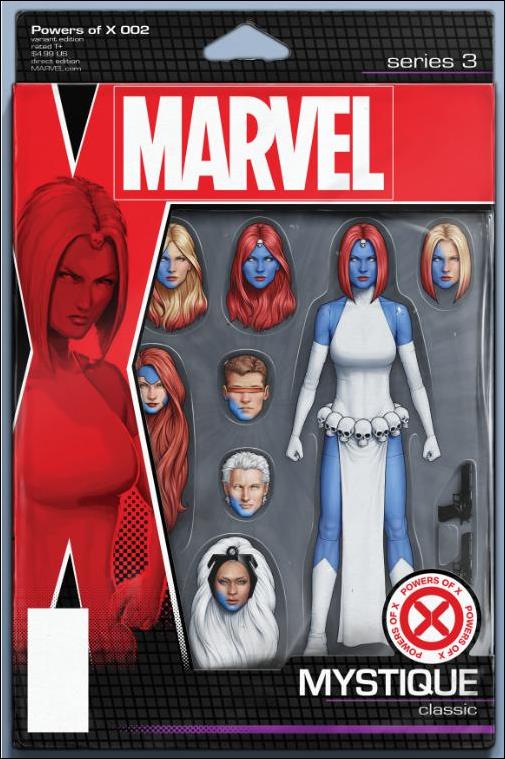 Powers of X issue 2-C John Tyler Christopher Action Figure Cover