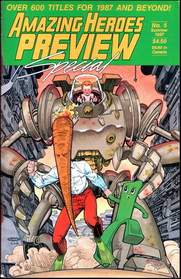 Amazing Heroes Preview Special issue 5