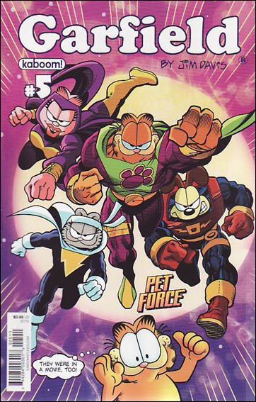 Garfield issue 5 Gary Barker "Pet Force" Cover