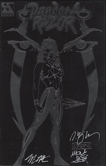 Pandora/Razor issue 1-C Signed Leather Cover
