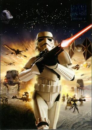 Star Wars Galaxy: Series 4 (Base Set) card 83 Another Battlefield