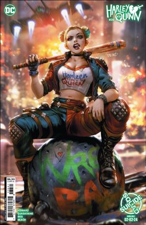 Harley Quinn (2021) issue 36-C Derrick Chew Suicide Squad Cardstock Cover