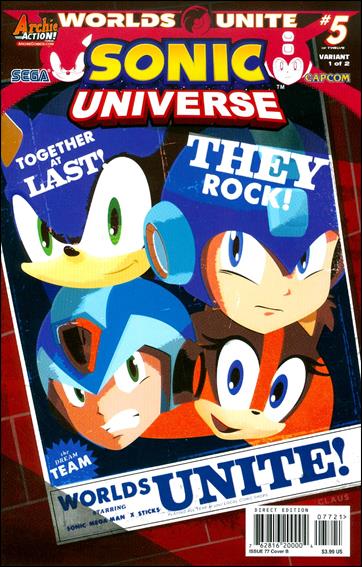 Sonic Universe issue 77-B Justin Harder Cover