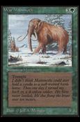 Magic the Gathering: Limited Edition Beta (Base Set) card 228 War Mammoth
