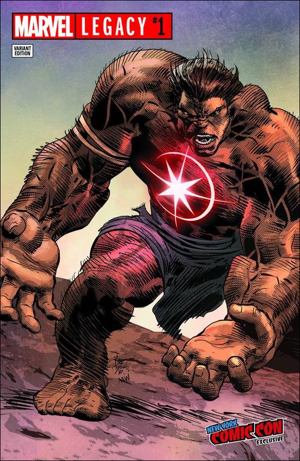 Marvel Legacy issue 1-SB Mike Deodato "Starbrand" ComicXposure Cover 1/1000