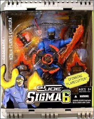 G.I. Joe: SIGMA 6 (Commando Assortment) figure 25 Ninja Flames Kamakura