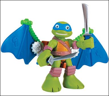 Teenage Mutant Ninja Turtles: Half-Shell Heroes figure 2-B Leo with Glider Wings (Loose)