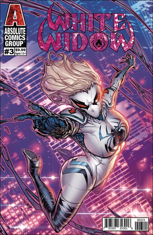 White Widow issue 3-B JonBoy Meyers Foil Cover