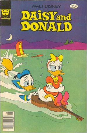 Daisy and Donald issue 32-B Whitman Cover