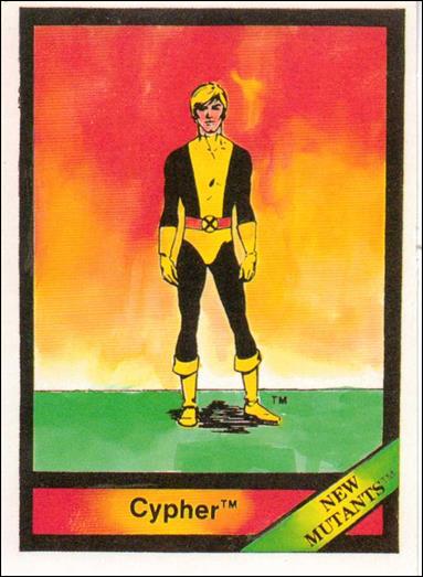 Marvel Universe (Base Set) card 30 Cypher