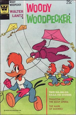 Walter Lantz Woody Woodpecker  issue 137-B Whitman Cover