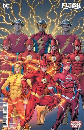 Flash (2023) issue 13-D Nicola Scott Artist Spotlight Cardstock Cover