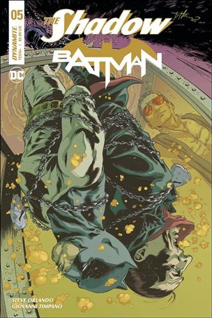 Shadow / Batman issue 5-E Giovanni Timpano Subscription Cover