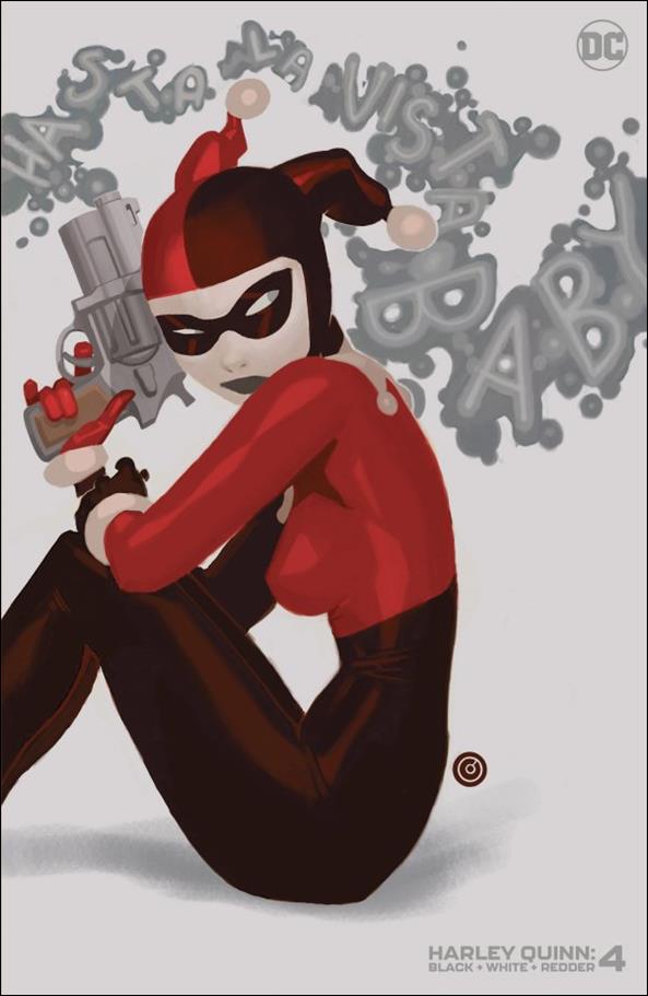 Harley Quinn: Black + White + Redder issue 4-B Chris Bachalo Cover