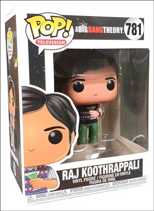 POP! Television figure 781 Raj Koothrappali