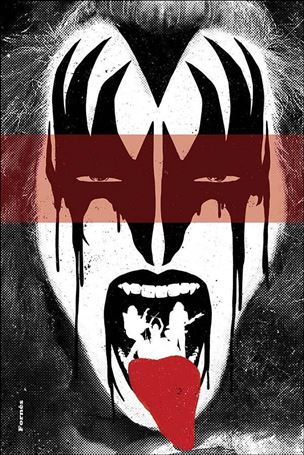 Kiss: The End issue 1-F Jorge Fornes 1:20 Virgin Cover