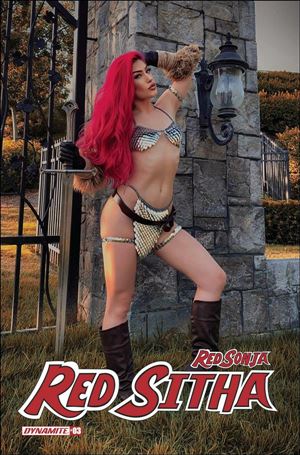 Red Sonja: Red Sitha issue 3-E Cosplay Photo Cover