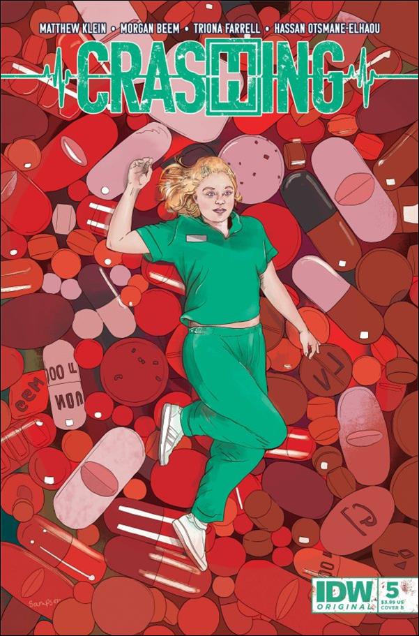 Crashing issue 5-B Alison Sampson Cover