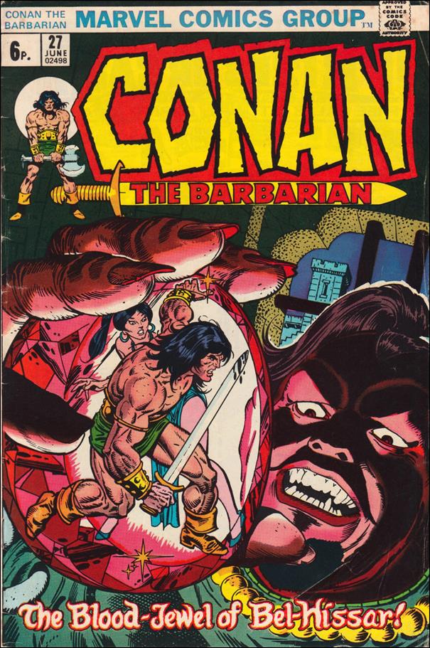 Conan the Barbarian (1970) issue 27-B UK Price Cover
