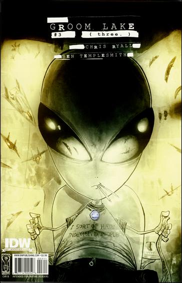 Groom Lake issue 3-B "Archibald the Alien" Cover