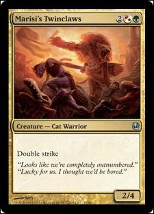 Magic the Gathering: Duel Decks: Ajani vs. Nicol Bolas card 17 Marisi's Twinclaws
