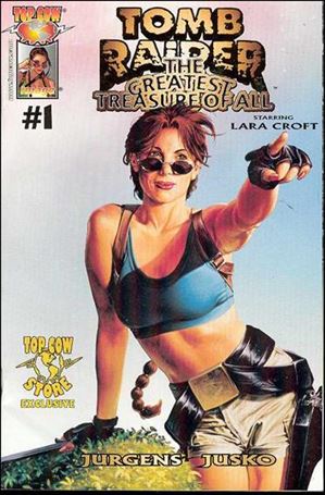 Tomb Raider: The Greatest Treasure of All issue 1-B Top Cow Store Cover