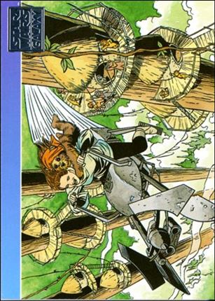 Star Wars Galaxy: Series 1 (Factory Base Set) card 85 June Brigman