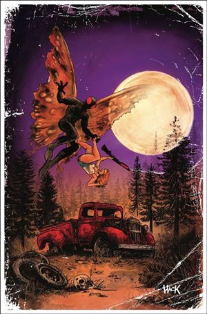 Frank Frazetta's Mothman issue 1-E Robert Hack 1:20 Virgin Cover