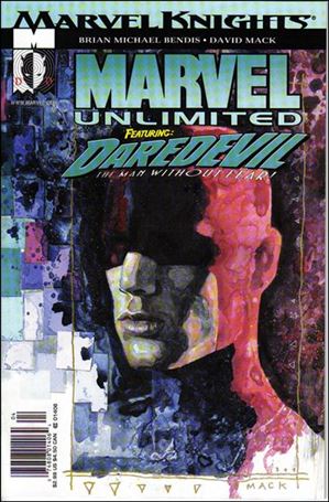 Daredevil (1998) issue 19-B Newsstand Edition / Marvel Unlimited Cover