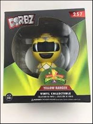 Dorbz figure 257 Yellow Ranger