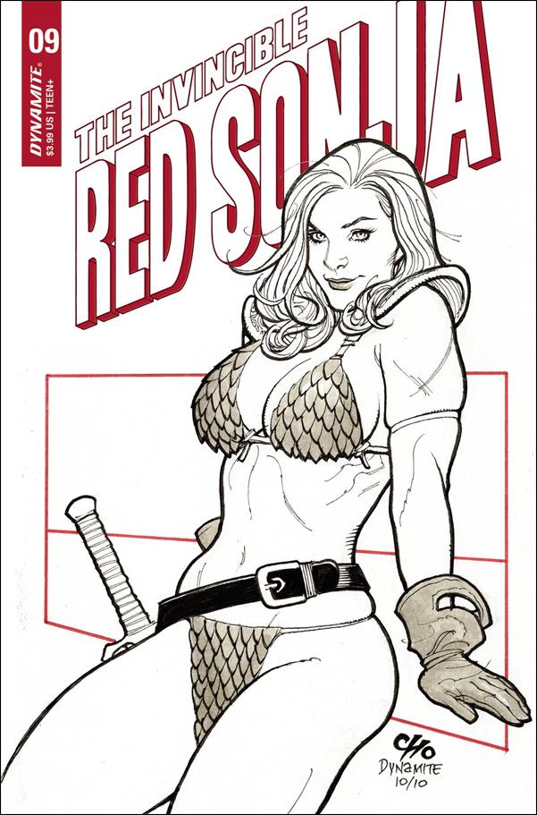 Invincible Red Sonja issue 9-D Frank Cho Cover