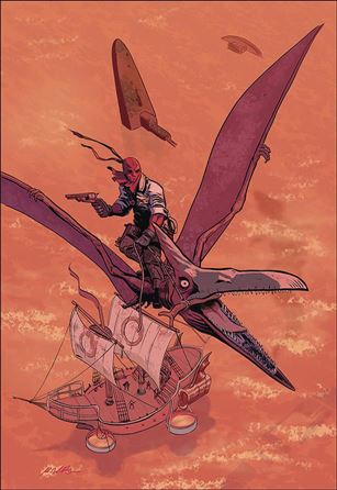 Red Range: Pirates of Fireworld issue 1-B Russell Mark Olson Cover