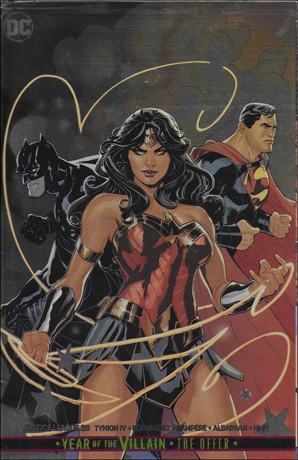 Justice League (2018) issue 28-C Terry Dodson Polybagged Foil Convention Cover