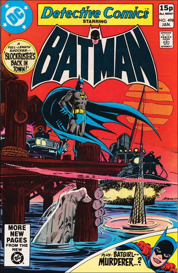 Detective Comics (1937) issue 498-B UK Price Cover