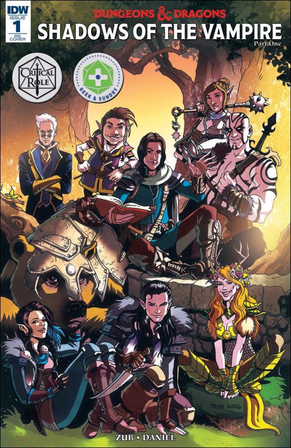 Dungeons & Dragons (2016) issue 1-D Tess Fowler Geek & Sundry Cover