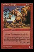 Magic the Gathering: Visions (Base Set) card 84 Hulking Cyclops