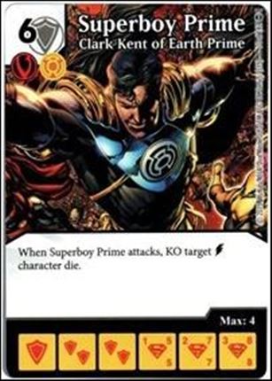 DC Comics Dice Masters War of Light card 70 Superboy Prime: Clark Kent of Earth Prime