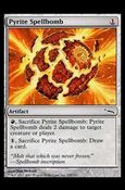 Magic the Gathering: Mirrodin (Base Set) card 232 Pyrite Spellbomb