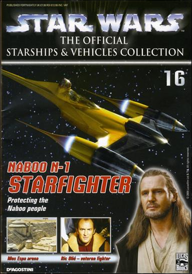 Star Wars: The Official Starships & Vehicles Collection issue 16 Naboo N-1 Starfighter