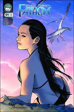 Michael Turner's Fathom (2008) issue 8-B Eduardo Francisco Cover