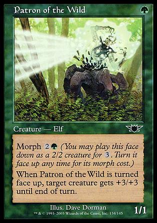 Magic the Gathering: Legions (Base Set) card 134 Patron of the Wild