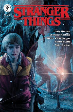 Stranger Things issue 3 Aleksi Briclot Cover